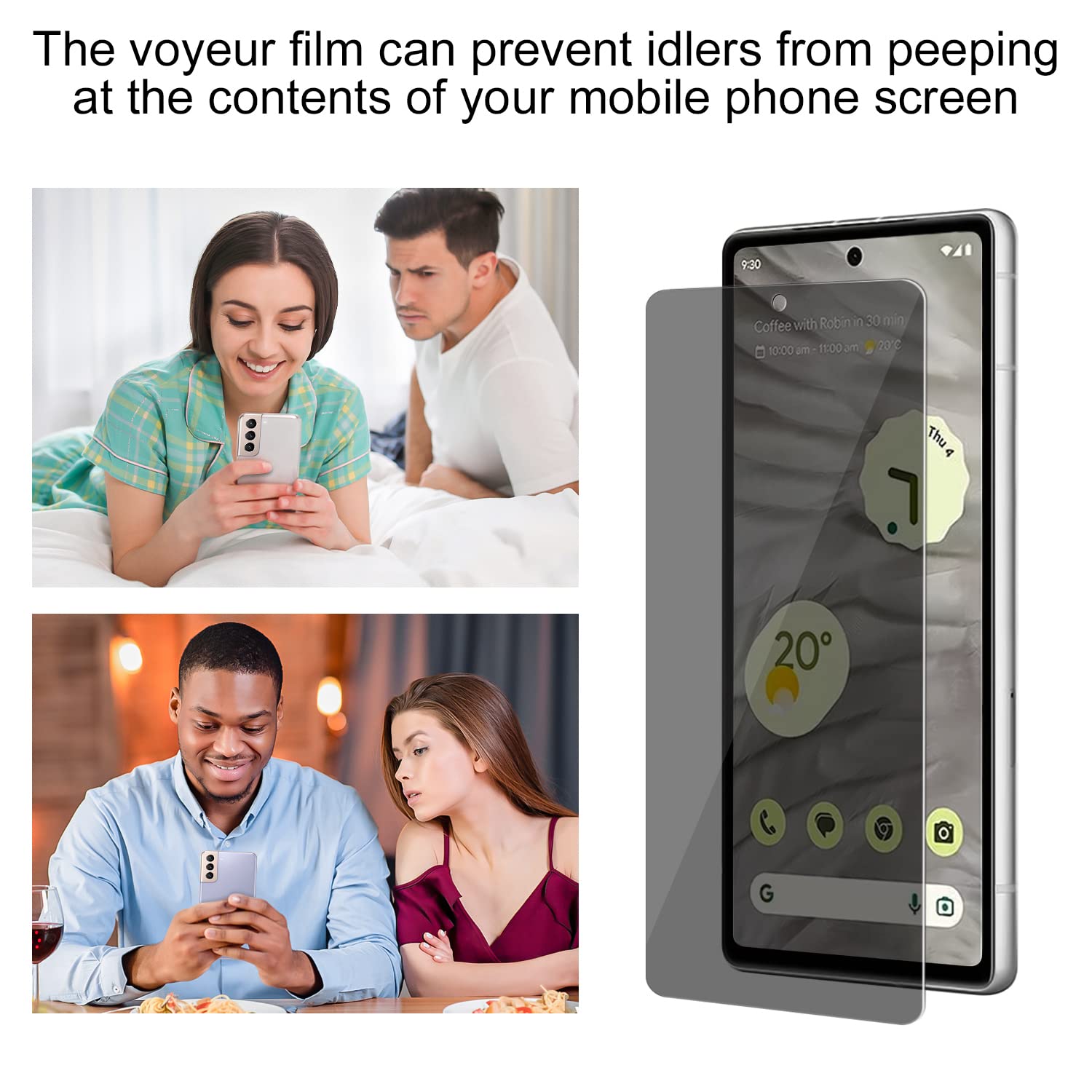 Amazon.com: Lokyoo 3 Pack Privacy Screen Protector for Google Amazon.com: Lokyoo 3 Pack Privacy Screen Protector for Google